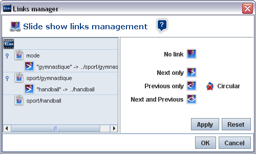 Links management next only choice